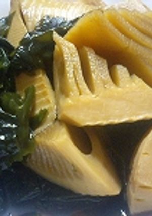 筍と若布の煮物-レシピのメイン写真