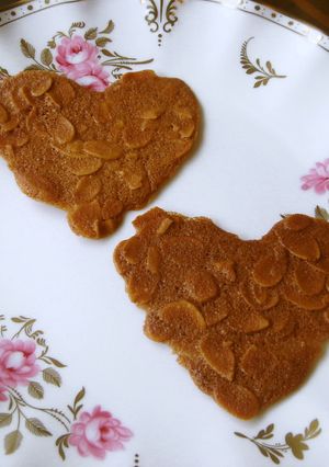 ホワイトデー❤アーモンド・チュイール-レシピのメイン写真