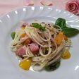 ゆかりの春色パスタ