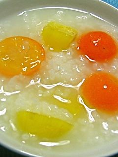 金柑とさつまいものおかゆ-レシピのメイン写真