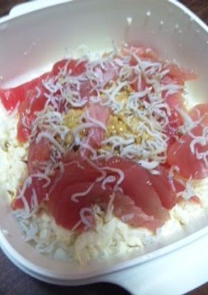 豆腐と納豆しらすのまぜまぜ★-レシピのメイン写真