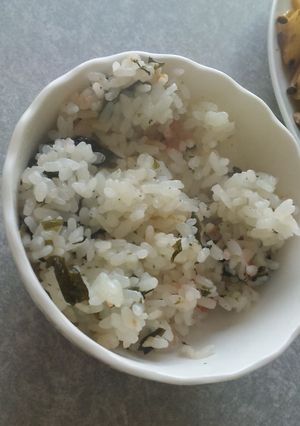 梅わかめの炊き込みご飯-レシピのメイン写真