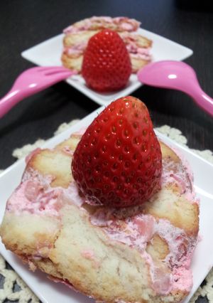 材料3つで超簡単♪トットちゃんの春ケーキ-レシピのメイン写真