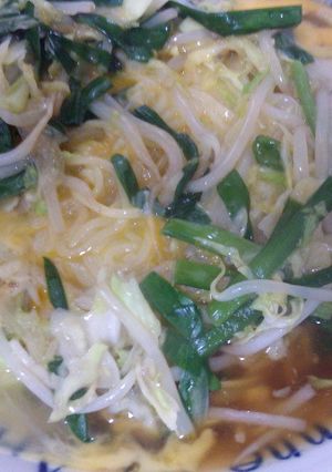 低カロリー 野菜たっぷり和風あんかけ麺-レシピのメイン写真