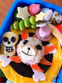 キャラ弁ワンピース☆サニー号!-レシピのメイン写真