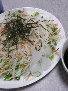 覚書:野菜たっぷりそうめん-レシピのメイン写真