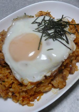 覚書：キムチチャーハン-レシピのメイン写真