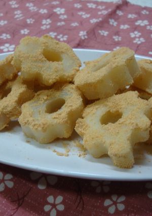 レンジdeチン♪おやつにちくわぶ-レシピのメイン写真