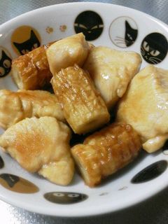 軟らか~い♪鶏肉とちくわの甘辛-レシピのメイン写真