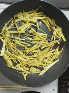 おさつまのキンピラ-レシピのメイン写真