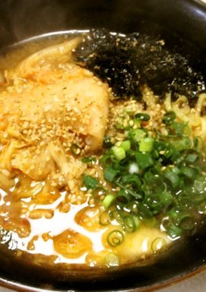 かんたん！キムチみそラーメン-レシピのメイン写真