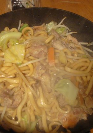 絶対ハマる焼きうどん~しょうゆ味~-レシピのメイン写真
