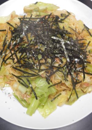 簡単！春きゃべつとツナフレークのパスタ-レシピのメイン写真