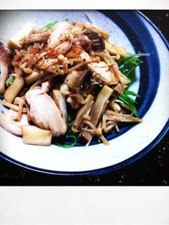 鶏肉ときのこの簡単丼ぶり-レシピのメイン写真