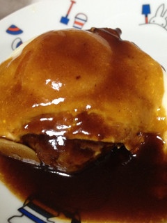 目玉焼きのせハンバーグ-レシピのメイン写真