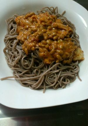 ☆ダイエットに☆キムチ納豆そば☆-レシピのメイン写真