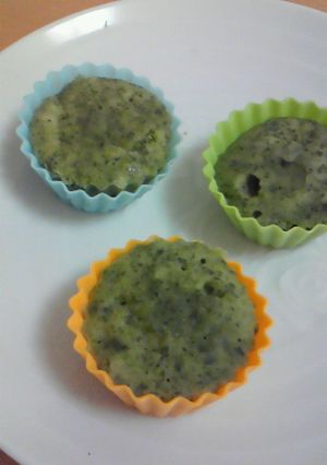 ほうれん草バナナ蒸しパン-レシピのメイン写真