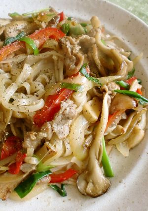 塩麹de焼きうどん-レシピのメイン写真