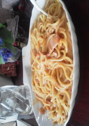 塩麹のミートソースパスタ-レシピのメイン写真