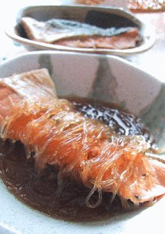 鮭のはるさめ煮。-レシピのメイン写真