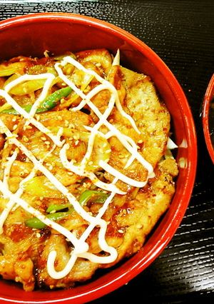 コチュジャン入り＊ピリ辛豚丼-レシピのメイン写真