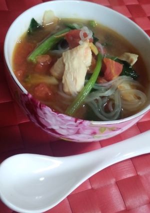 ダイエット！トマトカレースープ♪-レシピのメイン写真