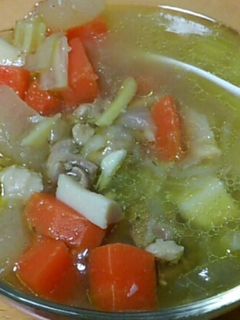 野菜たっぷり鶏スープ-レシピのメイン写真
