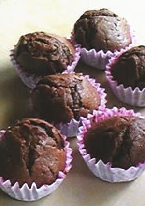 バターなし！簡単、チョコチップマフィン-レシピのメイン写真