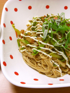 カップ焼きそばみたい!!焼きそうめん♪-レシピのメイン写真