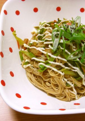 カップ焼きそばみたい！！焼きそうめん♪-レシピのメイン写真