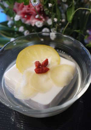 蜂蜜レモン生姜風味！豆腐のトゥーファ風♪-レシピのメイン写真