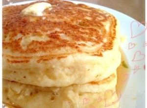 豆腐でもっちもち分厚いホットケーキ-レシピのメイン写真
