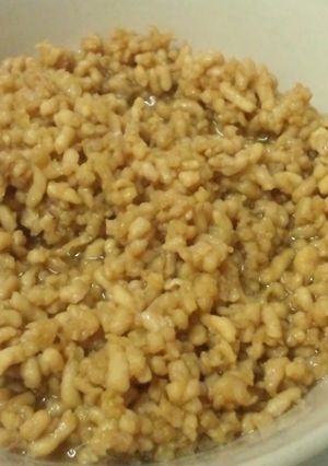 我が家の鶏そぼろ♪パルスイート使用-レシピのメイン写真