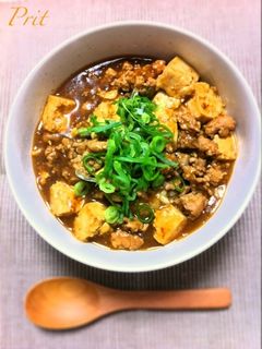 カレーマーボー丼-レシピのメイン写真