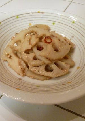 レンコンのきんぴら-レシピのメイン写真