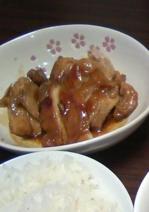 とりのにんにく照り煮(お弁当にも)-レシピのメイン写真