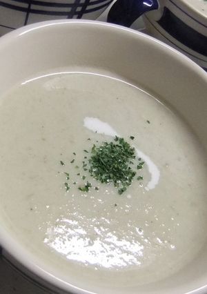 塩麹de新牛蒡と長芋のポタージュスープ-レシピのメイン写真