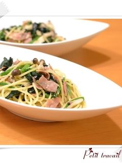 塩麹deほうれん草のパスタ♪-レシピのメイン写真