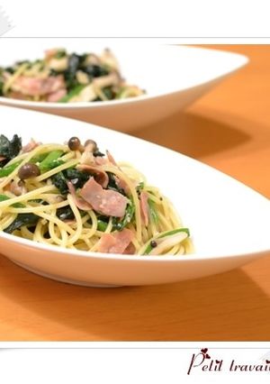 塩麹deほうれん草のパスタ♪-レシピのメイン写真