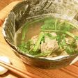 あっさり旨い!褐毛和牛とセリの肉すい