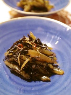 蕗とひじきの煮物-レシピのメイン写真