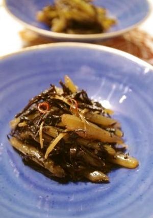 蕗とひじきの煮物-レシピのメイン写真