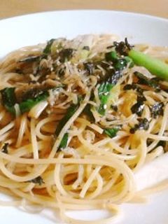 カリカリじゃことわけぎの和風パスタ-レシピのメイン写真