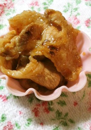 豚肉生姜焼き☆アレンジ♪お弁当も-レシピのメイン写真