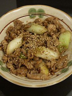 白ネギと豚肉の甘酢炒め-レシピのメイン写真