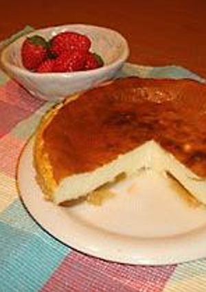 豆乳で作るベイクドチーズケーキ-レシピのメイン写真