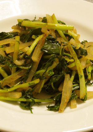 簡単☆大根と水菜の炒め物-レシピのメイン写真