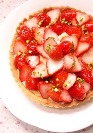 春にぴったり＊いちごのタルト-レシピのメイン写真