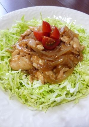 鶏胸肉の生姜焼き(o^∀^o)-レシピのメイン写真