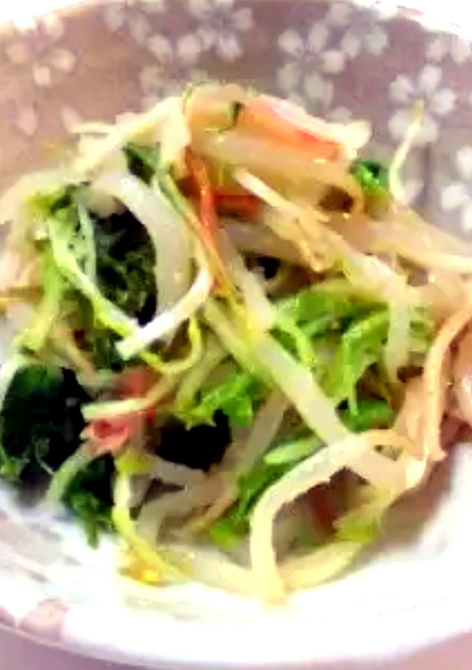 ほんのり甘い水菜の和え物-レシピのメイン写真